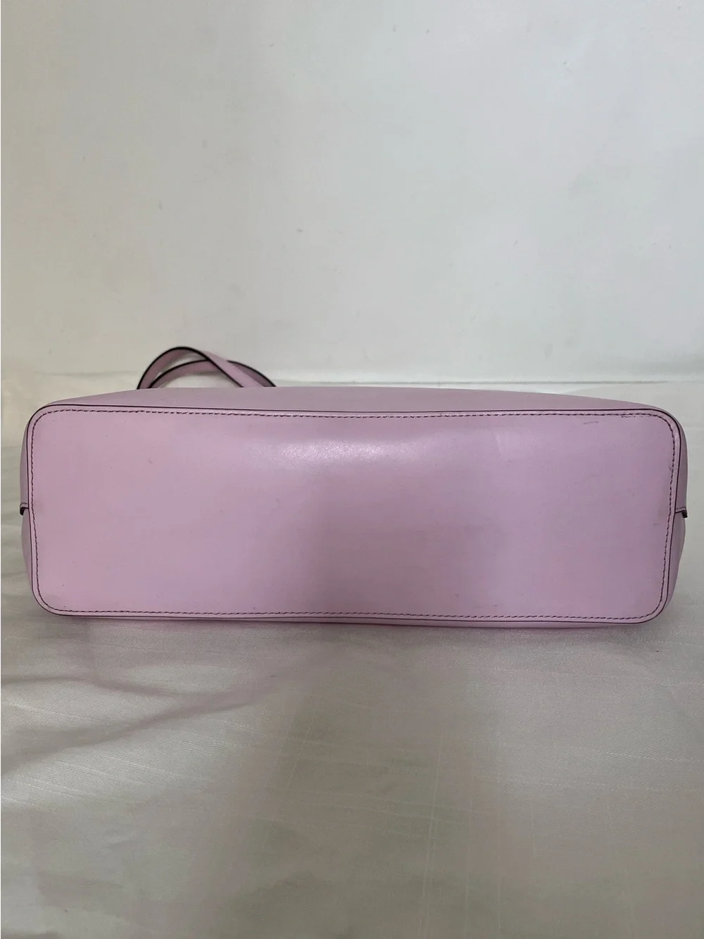 Kate Spade Kerri Medium Blossom lavender pink Tote with Rhinestone flower charm